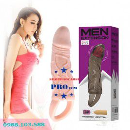 Tăng Khoái Lạc với Bao Cao Su Đôn Dên Quai Đeo Rung Đầu – Giống Thật 100% - Nàng Sướng – Chàng Phê