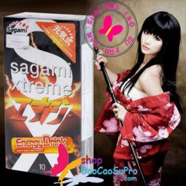 Tiếp thêm sức mạnh với Bao Cao Su Sagami Xtreme Energy Siêu Khít, Siêu Mỏng, Hương Samurai Nhật Bản