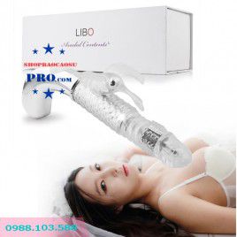Đồ Chơi Tình Dục Siêu Cao Cấp Dương Vật Khủng Đa Năng Libo Luxury – Rung Xoay Ngoáy Thụt
