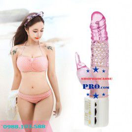 Dương Vật Giả (Chim Giả) Đa Năng Rung Xoay Ngoáy Đảo Chiều – Hạt Ngọc Trai Massage không thể đã hơn