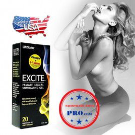 Gel bôi trơn tăng khoái cảm Excite - Công thức đặc biệt cho vùng kín trơn mượt và sung sướng đê mê
