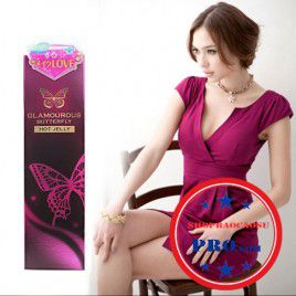 Gel bôi trơn Jex Glamourous Butterfly Hot Jelly - cảm nhận hơi ấm lan tỏa với tinh dầu ấm đam mê.