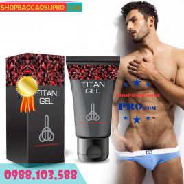 Gel TITAN Tăng Kích Thước Dương Vật Tự Nhiên Lên 3-5cm Chỉ Trong 3 Tuần – Hàng Chính Hãng