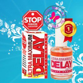Thuốc xịt trì hoãn xuất tinh sớm Stop Ultra Maximum Delay – Tha hồ thời gian yêu chiều nàng - Chai 45ml