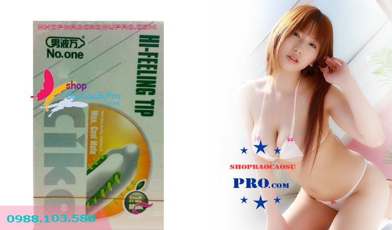 bao cao su gai hi feeling tip