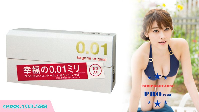 bao cao su sagami original 0.01 xuất xứ nhật bản