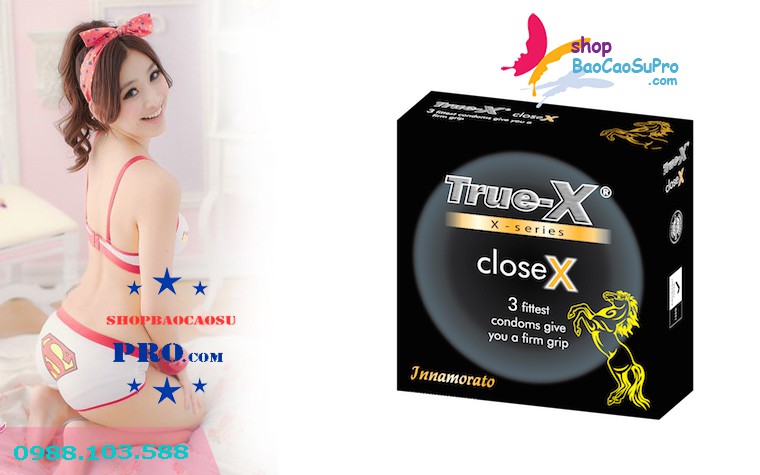 ôm siêu khít với bao cao su Truex CloseX