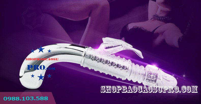 dương vật giả luxury rung xoay ngoáy thụt