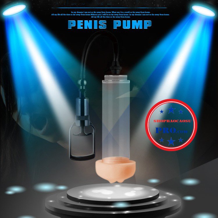 giới thiệu máy tập to tăng kích thước dương vật penis pump