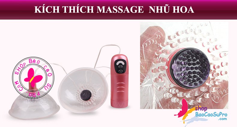 máy massage kích thích ngực momo