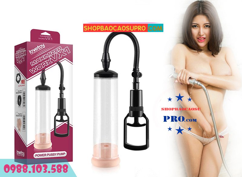 phụ kiện đi kèm máy tập to và dài dương vật Maximizer Worx