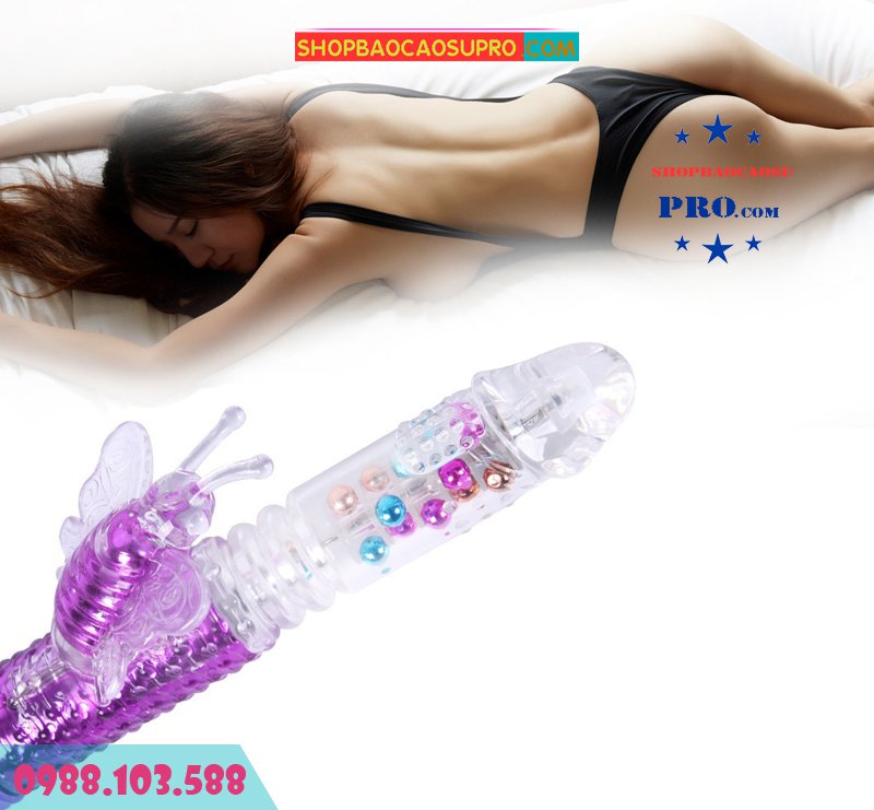 Sex toy dương vật giả siêu tính năng Lightning Vibrator massage âm đạo