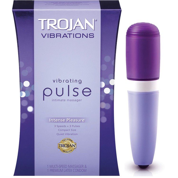 Đồ chơi tình dục Trojan Vibrating Pulse Intimate