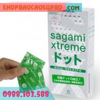 Bao cao su Sagami Xtreme Dot mỏng mềm thêm gai cọ xát