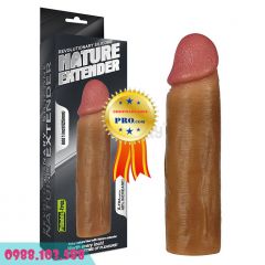 Bao cao su đôn dên Skin Extender 3” - siêu mềm tăng kích thước 3 phân