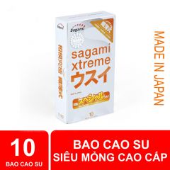 Bao cao su Sagami xtreme Super Thin