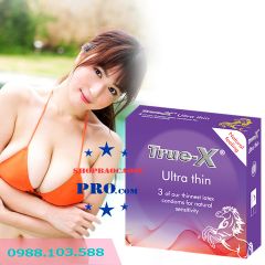 Bao cao su True-X Ultra thin