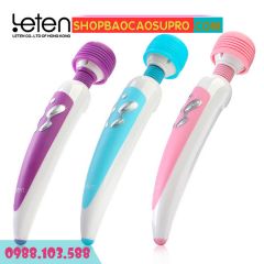 Chày rung mát xa Leten Baton 2 in 1 với 18 tần số rung