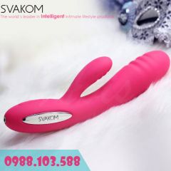 Dương vật giả cao cấp đa năng tỏa nhiệt Svakom Adonis tận hưởng sóng rung đa tần 