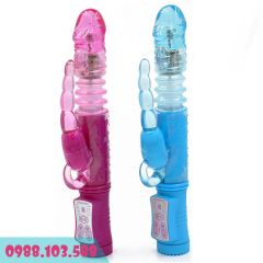 dương vật giả rung xoay thụt đa năng