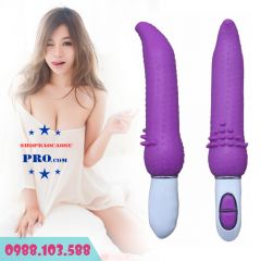 Dương vật giả gậy rung Big Tongue