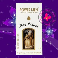 gel bôi trơn chống xuất tinh sớm PowerMen Play Longer