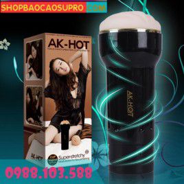 Âm đạo giả AK Hot - Cấu Tạo Giống Thật Từ Ngoài Vô Trong Ôm Khít Rung Đa Chế Độ