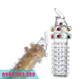 Bao cao su Đôn dên bi vòi - thiết kế sáng tạo với bi lớn, vòi dài