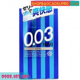 Trải Nghiệm Đặc Biệt Với Bao Cao Su Jex Invi 0.03 Cool - Mát Lạnh, Sảng Khoái Mùa Hè