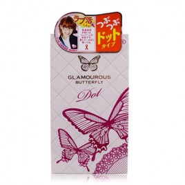 Đẳng Cấp Vượt Trội Với Bao Cao Su Jex Glamourous Butterfly Dot - Hạt Ngọc Trai Nổi