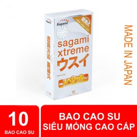 Bao cao su Sagami Xtreme Super Thin - Siêu mỏng
