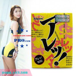 Bao Cao Su Sagami Super Dots One Stage - Ôm Sát Vừa Khít - Siêu Mỏng -  Gai Nhỏ Cọ xát
