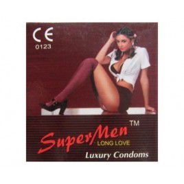 Bao cao su Super Men Kéo Dài Thời Gian Quan Hệ - Gai Nổi Dọc - Hương Bạc Hà The Mát