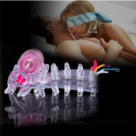 Tiếp thêm sức mạnh cho cậu nhỏ với đôn dên sâu róm rung - Kết hợp gai toàn thân