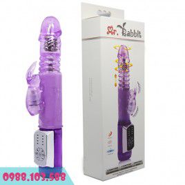 Dương Vật Giả Đa Năng Mr Rabbit Có Rung - Xoay 360 Độ - Thụt
