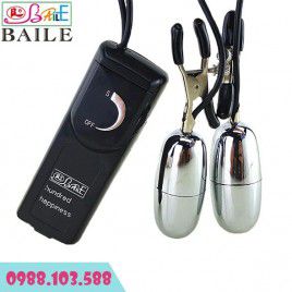 Trứng rung đôi massage ngực, vùng kín với 12 tần số rung