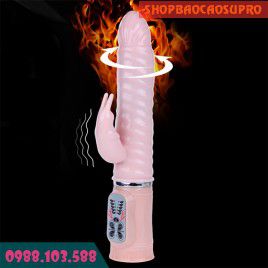 Ấm áp hơn với dương vật giả tỏa nhiệt Bunny - vừa rung xoay vừa tỏa nhiệt