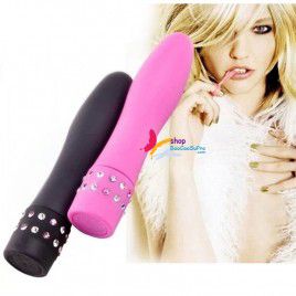 Chống thấm nước với máy massage vibrator kim cương, đa tốc độ rung