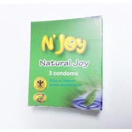 Ôm Cực Khít Với  Bao cao su N’Joy Siêu Mỏng Kết Hợp Hương Trái Cây - Chất Bôi Trơn