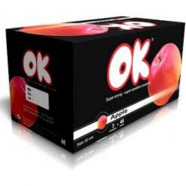 Bao Cao Su OK Deluxe Với Hương Trái Cây - Gel Bôi Trơn – hộp 144 chiếc