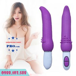 Dương vật giả gậy rung Big Tongue